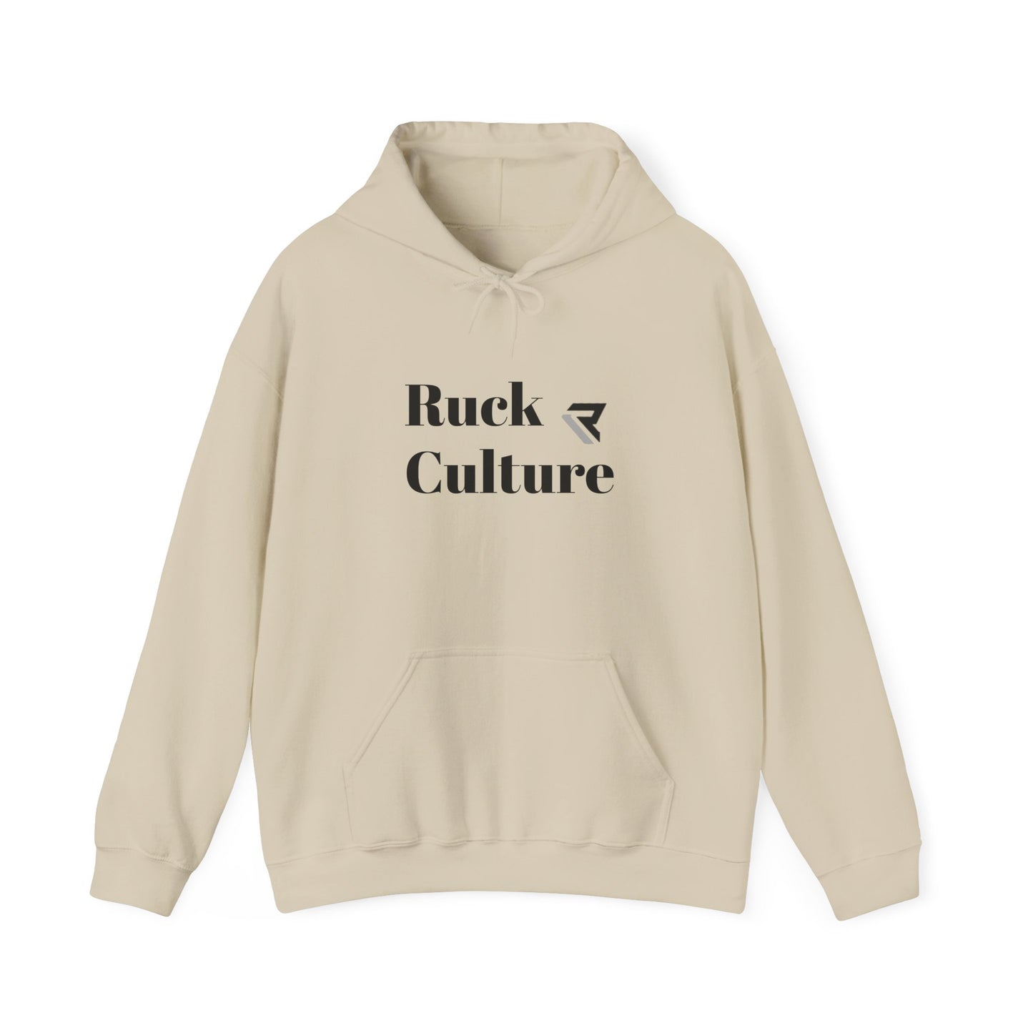 Ruck Culture Hoodie - Unisex Heavy Blend Sweatshirt, Cozy Streetwear, Gift for Athletes, Casual Wear, Trendy Outfit
