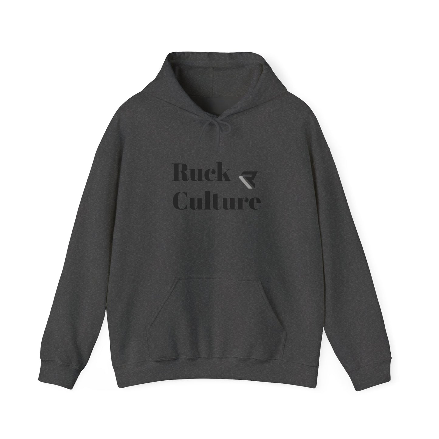 Ruck Culture Hoodie - Unisex Heavy Blend Sweatshirt, Cozy Streetwear, Gift for Athletes, Casual Wear, Trendy Outfit