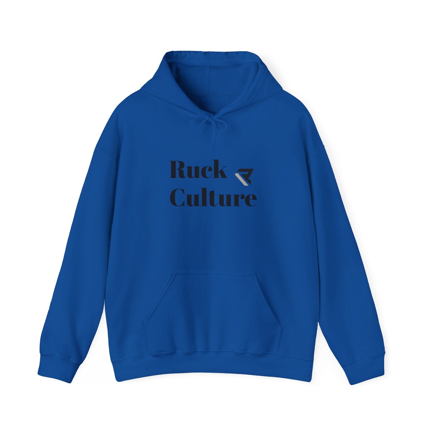 Ruck Culture Hoodie - Unisex Heavy Blend Sweatshirt, Cozy Streetwear, Gift for Athletes, Casual Wear, Trendy Outfit