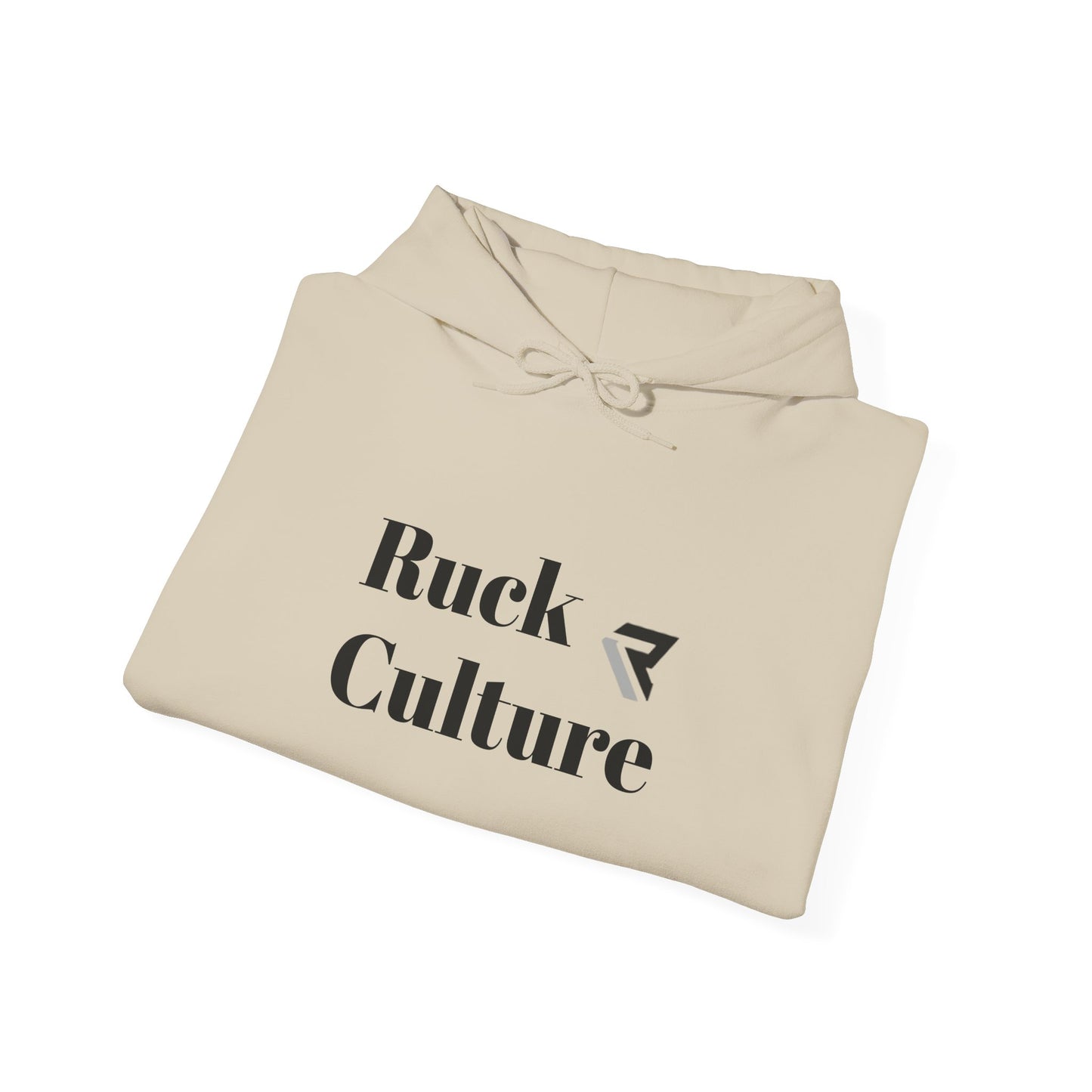 Ruck Culture Hoodie - Unisex Heavy Blend Sweatshirt, Cozy Streetwear, Gift for Athletes, Casual Wear, Trendy Outfit