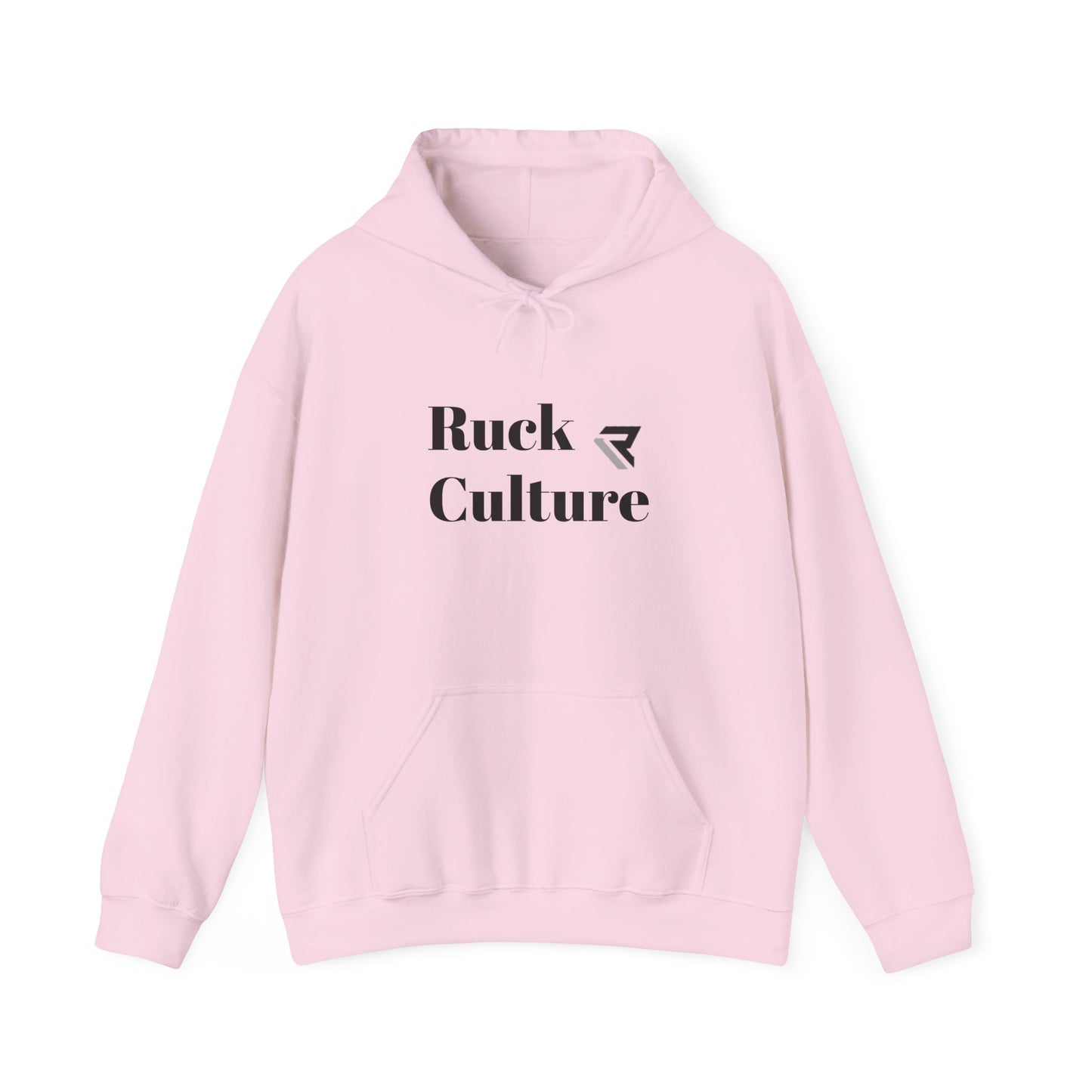 Ruck Culture Hoodie - Unisex Heavy Blend Sweatshirt, Cozy Streetwear, Gift for Athletes, Casual Wear, Trendy Outfit